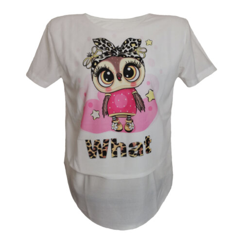 تی شرت زنانه مدل h-owl-WE